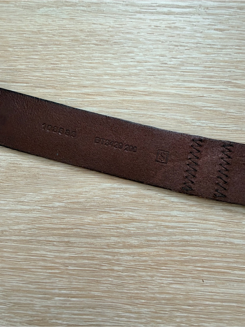 Vintage Y2K Fossil Genuine Leather Belt Brown Silver Statement Buckle Women’s S - Picture 11 of 16